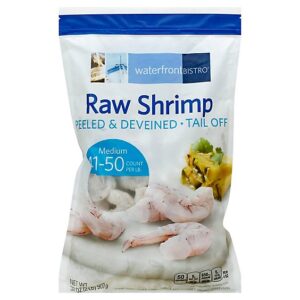 waterfront BISTRO Raw Peeled & Deveined Tail Off Shrimp - 32 Oz