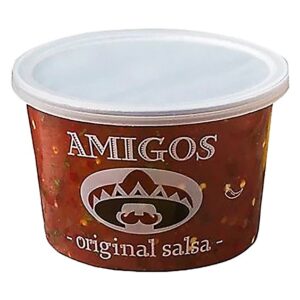 Amigos Salsa Spicy - 16 Oz
