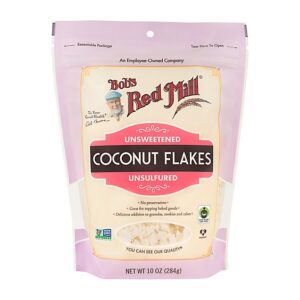 Bob's Red Mill Unsweetened Unsulfured Coconut Flakes - 10 Oz