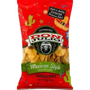 Don Julio Tortilla Chips Yellow Corn Mexican Style - 18 Oz