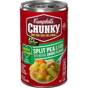 Campbell's Chunky Healthy Request Split Pea Soup With Ham - 19 Oz