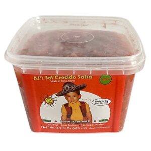 Ajs Sol Crecido Mild Salsa - 16 Oz