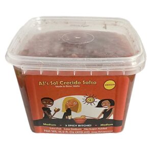 Ajs Sol Crecido Medium Salsa - 16 Oz