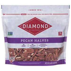 Diamond of California Pecans Halves - 16 Oz
