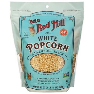 Bobs Red Mill Popcorn White Whole Gluten Free - 30 Oz