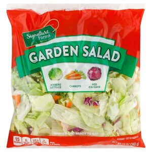 Signature Select/Farms Garden Salad - 12 Oz