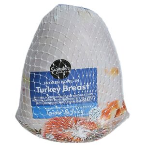 Signature Farms Turkey Breast Bone In - 6.00 Lb