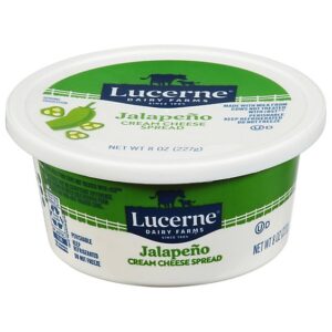 Lucerne Cream Cheese Spread Jalapeno Tub - 8 Oz