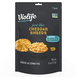 Violife Just Like Cheddar Shreds Dairy-Free Vegan - 8 Oz