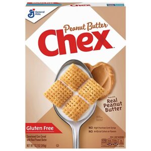 Chex Cereal Corn Sweetened With Real Peanut Butter Gluten Free - 12.2 Oz