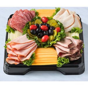 Deli Catering Tray Classic Meat & Cheese 12 Inch - Each