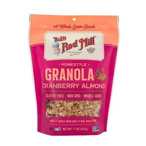 Bob's Red Mill Granola Homestyle Cranberry Almond - 11 Oz