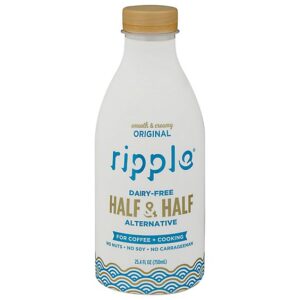 Ripple Creamer Half & Half Orgnl - 25.4 Oz