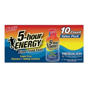 5-hour ENERGY Berry Regular Strength Shot - 10-1.93 Fl. Oz.