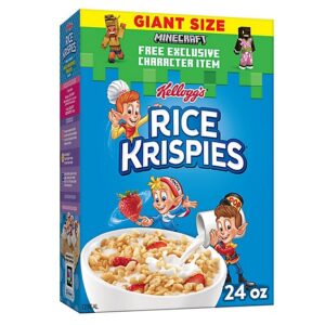 Rice Krispies Breakfast Cereal Baking Marshmallow Treats Original - 24 Oz