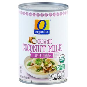 O Organics Coconut Milk Light - 13.5 OZ