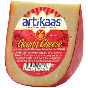 Artikaas Red Wax Gouda Ew - 6 OZ