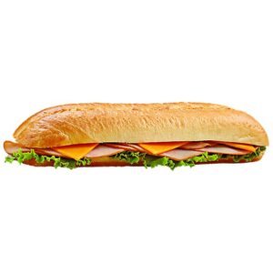 Deli Turkey And Cheddar Foot Long Sandwich - Each (770 Cal)