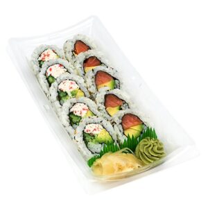 Duo Combo Salmon Avo & Ca Salad Roll - 7.94 OZ