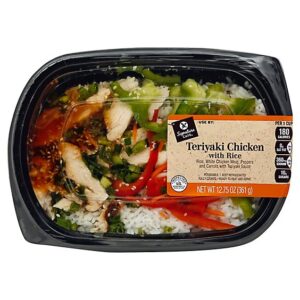 ReadyMeal Chicken Teriyaki Sauce With Rice Tray - 12.75 OZ