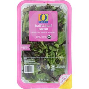 O Organics Half & Half Salad Blend - 11 OZ