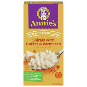 Annie's Homegrown Spirals With Butter & Parmesan Macaroni & Cheese - 5.25 Oz