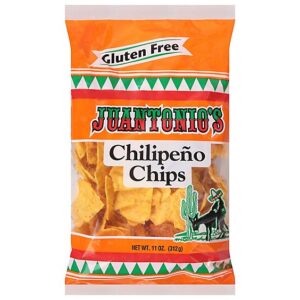 Juantonio's Gluten Free Chilipeno Chips - 11 Oz