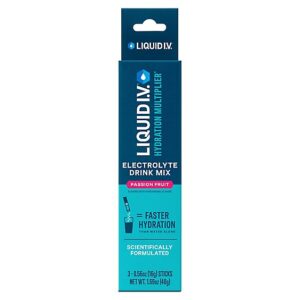 Liquid I.V. Hydration Multiplier Passion Fruit Electrolyte Powder Drink Mix - 3 Count