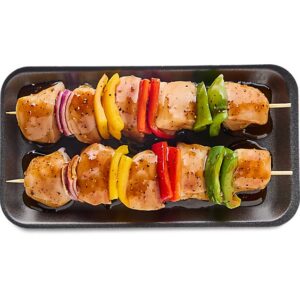 Chicken Kabobs Bourbon Black Pepper Marinade Up To 10% Solution - LB