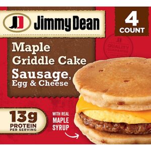 Jimmy Dean Maple Griddle Cake Sandwiches 18.8 Oz - 18.8 OZ