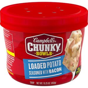 Campbell's Chunky Loaded Potato Seasoned with Bacon Soup - 15.25 Oz
