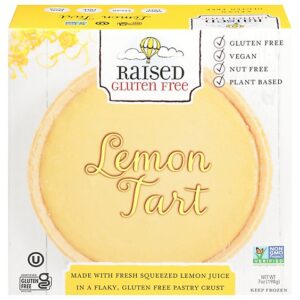 6 Inch Raised Gluten Free No Meringue Lemon Pie - 7 Oz