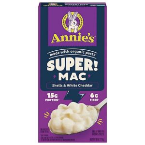 Annies Homegrown Mac N Cheese Shells And White Cheddar - 6 OZ