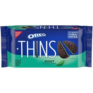 OREO Thins Mint Creme Chocolate Sandwich Cookies - 9.21 Oz