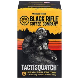 Black Rifle Coffee Dark Roast Pod 12 Count - 4.68 Oz.