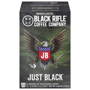 Black Rifle Coffee Medium Roast Pod 12 Count - 4.68 Oz