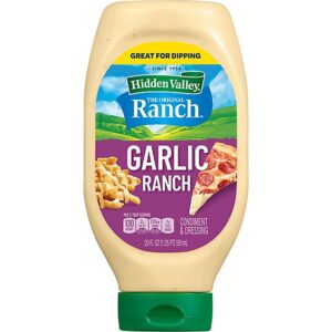 Bottled Hidden Valley Ez Squeeze Garlic Ranch - 20 Fl. Oz.