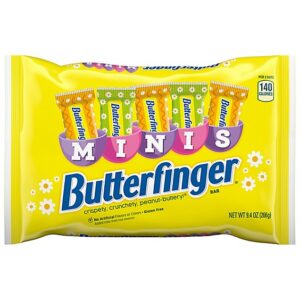 Butterfinger Chocolatey Peanut-Buttery Minis Individually Wrapped Candy Bars - 9.4 Oz
