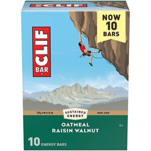 CLIF BAR Oatmeal Raisin Walnut Energy Bars - 10-2.4 Oz