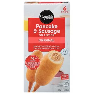 Signature Select Pancake & Sausage On A Stick Original - 15 Oz