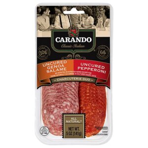 Carando Duo Salgen & Pepperoni Dry Sausage - 5 Oz