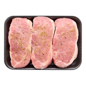Pork Chop Boneless Parmesan Garlic Marinate Up To 10% Solution - LB