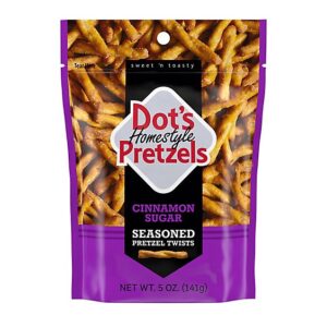 Dots Cinnamon Sugar Pretzels Twists 5oz - 5 OZ