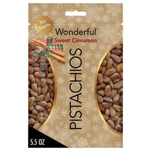 Wonderful No Shell Sweet Cinnamon Pistachios - 5.5 OZ