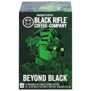 Black Rifle Coffee Pod Beyond Black 12pc - 4.68 OZ