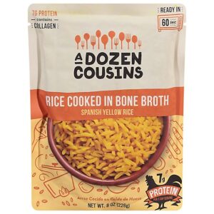 A Dozen Cousins Rice Spanish Yellow Ready To Eat - 8 OZ