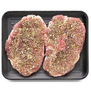 Pork Chops Bone In Vegetable Pepper Seasoning - LB