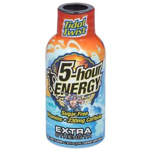 5-hour Energy Shot, Extra Strength, Tidal Twist, 1.93 Oz. - 1.93 FZ