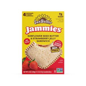 Sunbutter Natural Sandwich Strawberry Jammie - 2 OZ