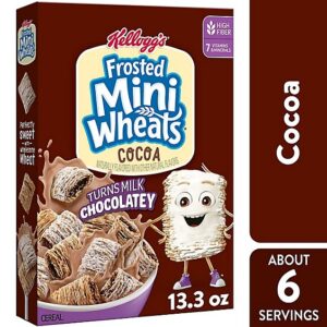 Kelloggs Mini Wheats Cereal Cocoa 13.3oz - 13.3 OZ